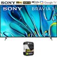 Sony BRAVIA 3 K75S30 75  4K HDR Smart LED TV (2024) Bundle w  2 Year Warranty on Sale