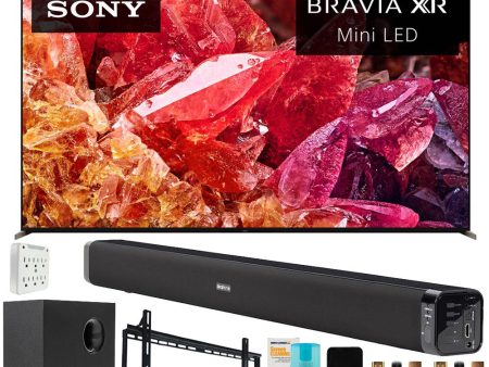 Sony 75  BRAVIA XR X95K 4K HDR Mini LED TV 2022 with Deco Gear Home Theater Bundle Fashion