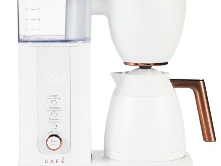 Cafe Specialty Drip Coffee Maker: SCA Certified, 10-Cup - Matte White (Refurbished) Online