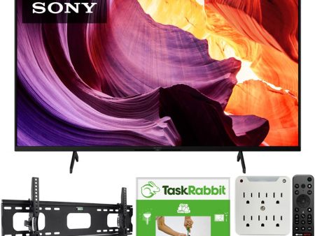 Sony KD43X80K 43  X80K 4K UHD LED Smart TV 2022 with TaskRabbit Installation Bundle Online Sale