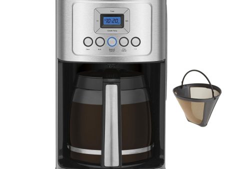 Cuisinart DCC-3200 Perfect Temp 14-Cup Programmable Coffeemaker Stainless Steel Hot on Sale