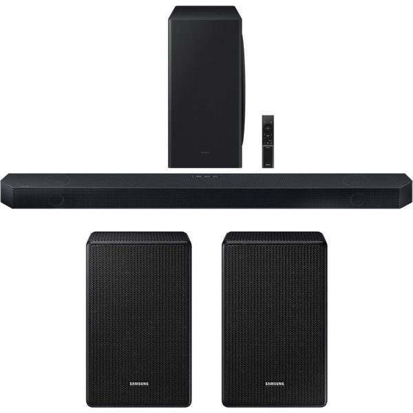 Samsung HW-QS730D Q-series 3.1.2 ch. Wireless Dolby ATMOS Soundbar + Rear Speaker Kit Online Sale